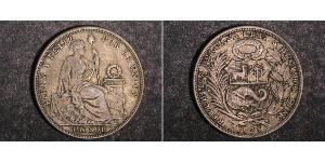 1 Sol Perú Plata 
