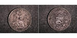 1 Sol Perú Plata 