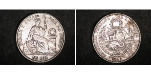 1 Sol Perú Plata 