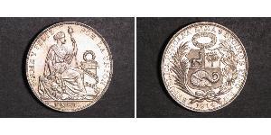 1 Sol Perú Plata 