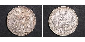 1 Sol Perú Plata 