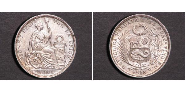 1 Sol Perú Plata 