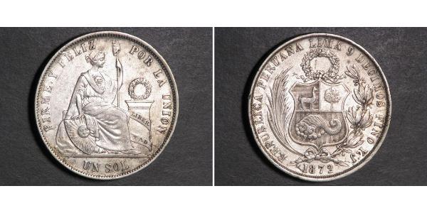 1 Sol Perú Plata 