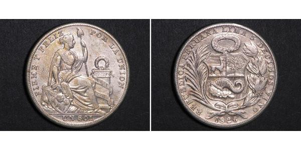 1 Sol Perú Plata 
