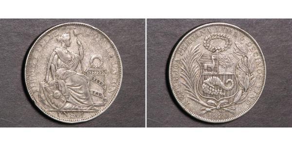 1 Sol Perú Plata 