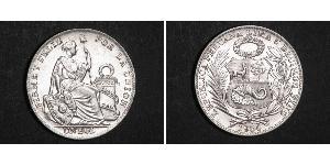 1 Sol Peru Silber 
