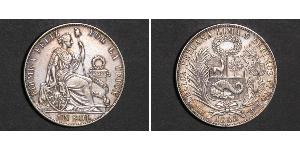 1 Sol Peru Silber 