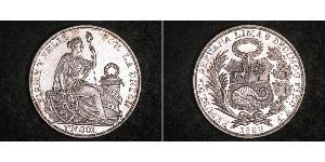 1 Sol Peru Silber 