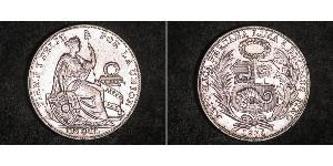 1 Sol Peru Silber 