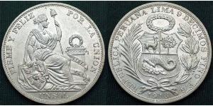 1 Sol Peru Silber 