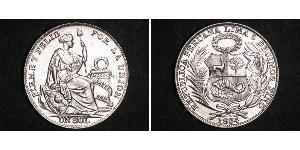 1 Sol Peru Silber 