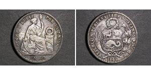 1 Sol Peru Silber 