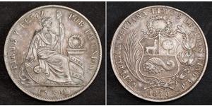 1 Sol Peru Silber 