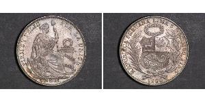 1 Sol Peru Silber 