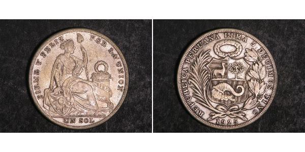1 Sol Peru Silber 