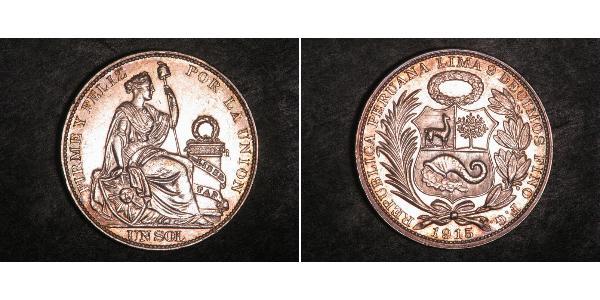 1 Sol Peru Silber 