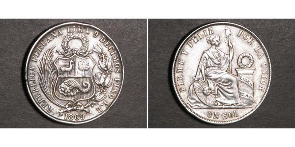 1 Sol Peru Silber 