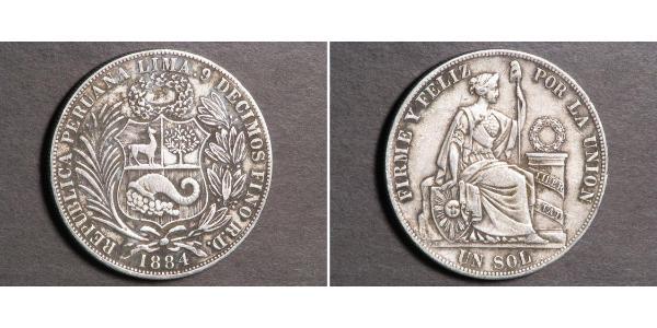 1 Sol Peru Silber 