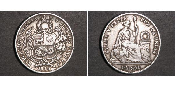 1 Sol Peru Silber 