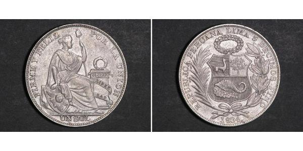 1 Sol Peru Silber 
