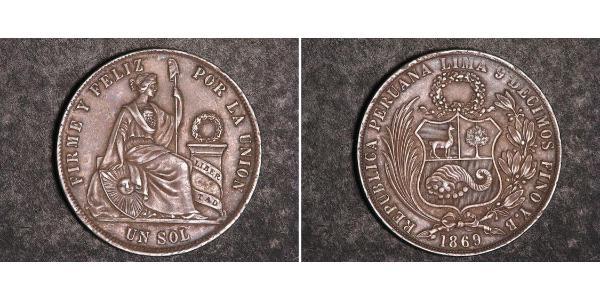 1 Sol Peru Silber 