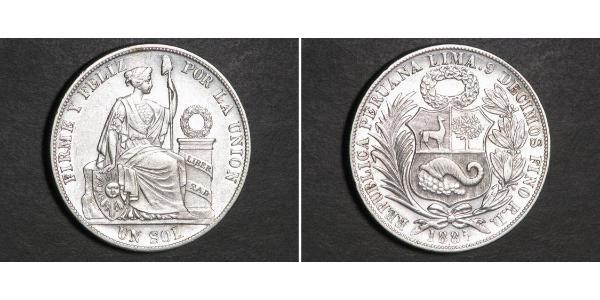 1 Sol Peru Silber 