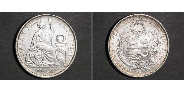 1 Sol Peru Silber 