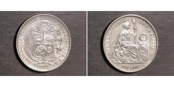 1 Sol Peru Silber 