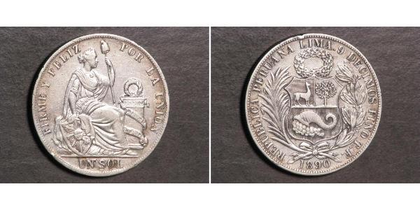 1 Sol Peru Silber 