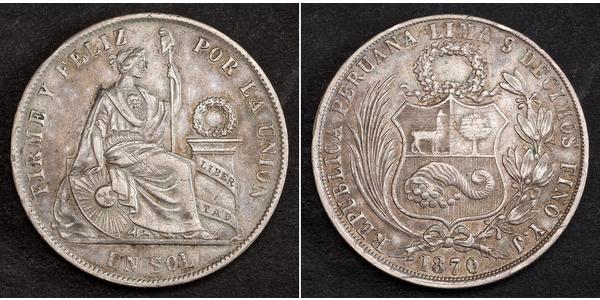 1 Sol Peru Silber 