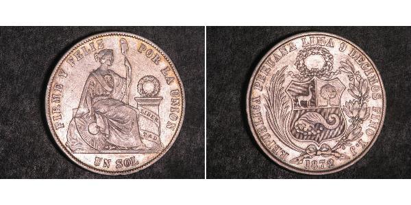 1 Sol Peru Silber 