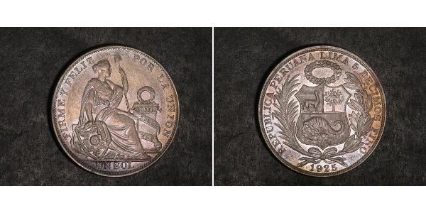 1 Sol Peru Silber 