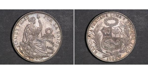 1 Sol Peru Silber 