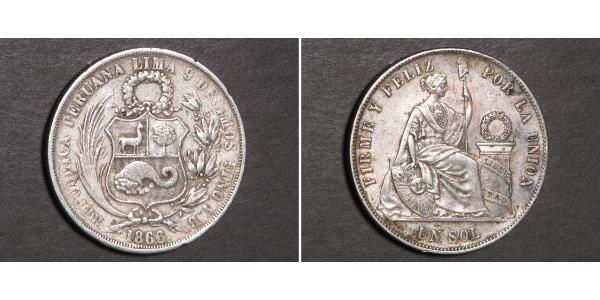 1 Sol Peru Silber 
