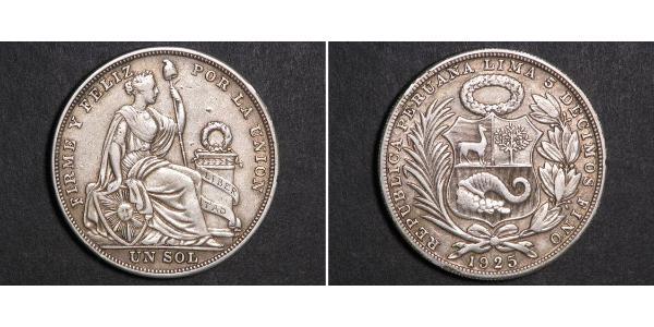1 Sol Peru Silber 