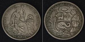 1 Sol Peru Silver 
