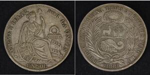 1 Sol Peru Silver 