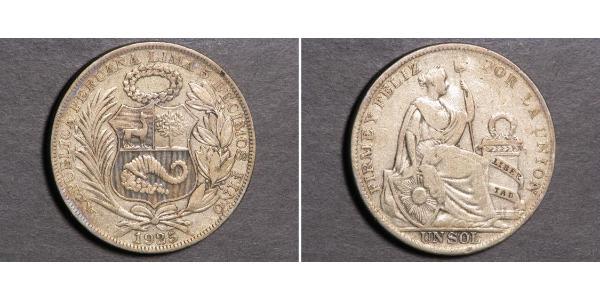 1 Sol Peru Silver 