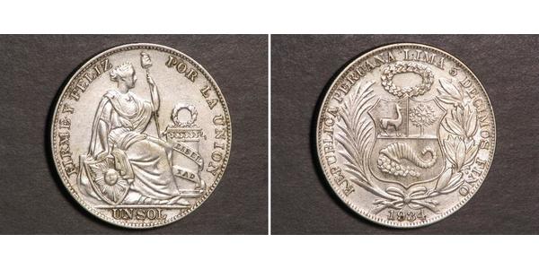 1 Sol Peru Silver 