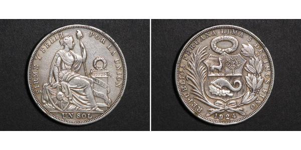 1 Sol Peru Silver 