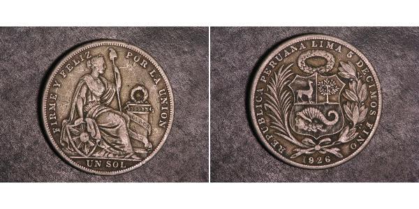 1 Sol Peru Silver 