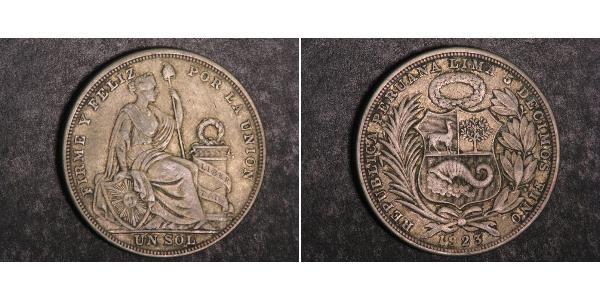 1 Sol Peru Silver 