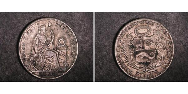 1 Sol Peru Silver 