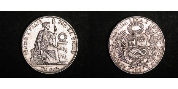 1 Sol Peru Silver 