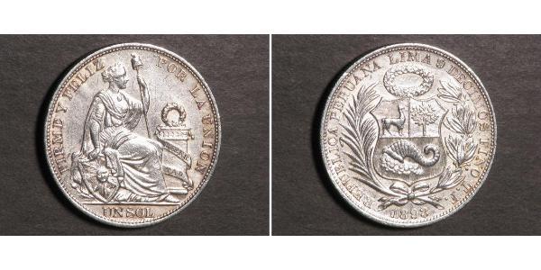 1 Sol Peru Silver 