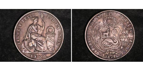 1 Sol Peru Silver 