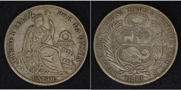 1 Sol Peru Silver 