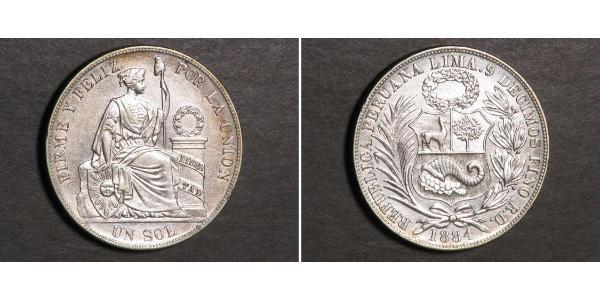 1 Sol Peru Silver 