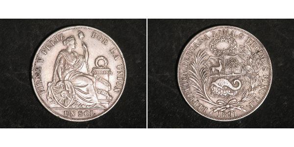 1 Sol Peru Silver 