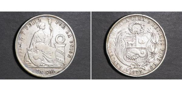 1 Sol Peru Silver 